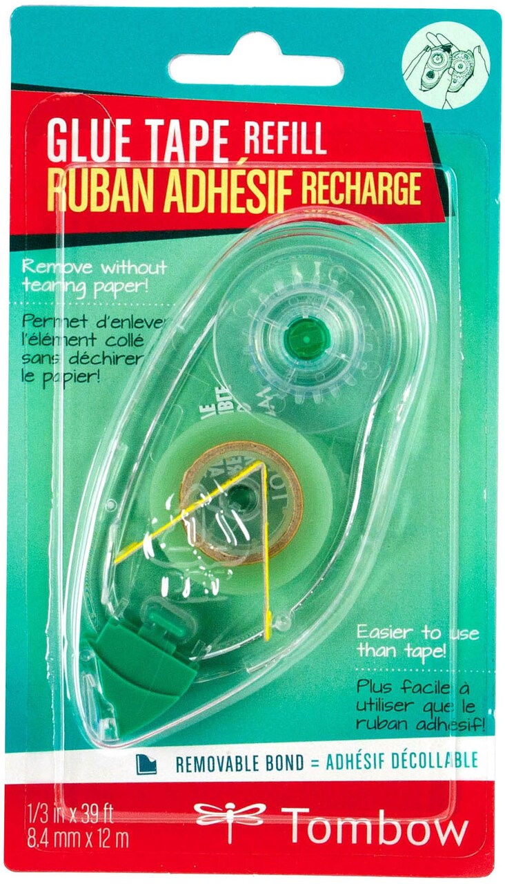 Mono Adhesive Refill Removable-.33"X39', For Use In 62108